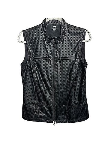W by Worth Faux Leather Zip Jacket (view 1)