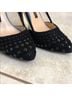 French Connection 100% Suede Black Heels Size 8 - photo 6