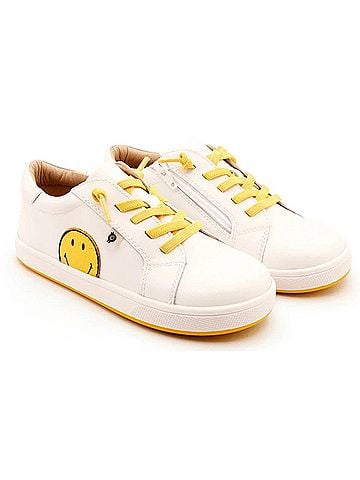 Old Soles Toddler's Smiley Jumpa Casual Sneaker in Snow (view 2)