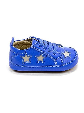 Old Soles Toddler's Starey Bambini Comfort Shoes in Neon Blue (view 1)