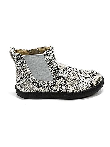 Old Soles Toddler's New Click Boots in Grey Serp (view 1)
