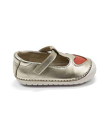 Old Soles Toddler's Pave Love Flat Shoes in Gold (view 1)