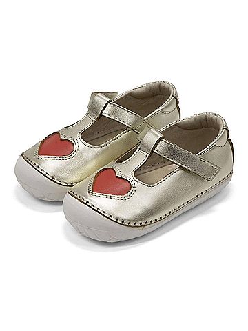 Old Soles Toddler's Pave Love Flat Shoes in Gold (view 2)