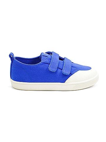 Old Soles Girl's Urban Sole Casual Sneaker in Mid Blue (view 1)