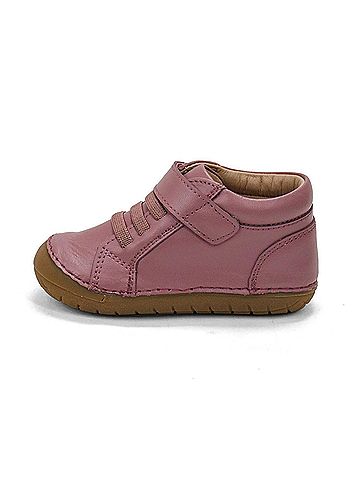 Old Soles Toddler's Ted Pave Casual Leather Shoes in Malva (view 2)