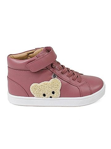 Old Soles Toddler's Teds High-Top Sneaker in Malva (view 1)
