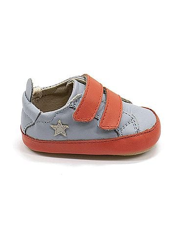 Old Soles Toddler's Star Markert Walker Sneakers in Dusty Blue (view 1)
