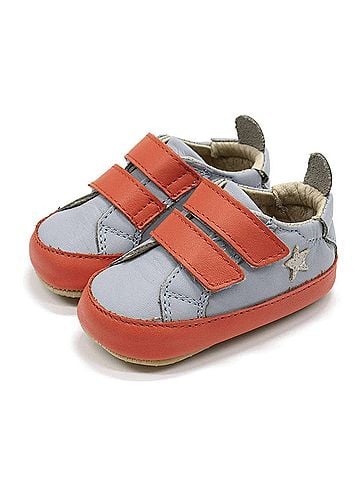 Old Soles Toddler's Star Markert Walker Sneakers in Dusty Blue (view 2)