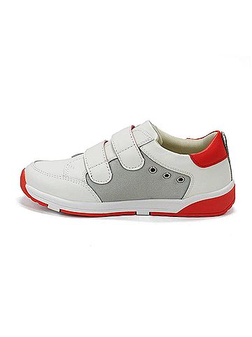 Old Soles Toddler's Star Squad Sneakers With Hook And Loop Closure in White (view 2)