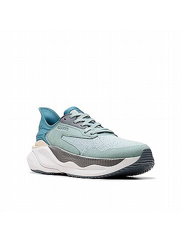 Clarks Women's Pace Sneaker in Aqua Combi (view 2)