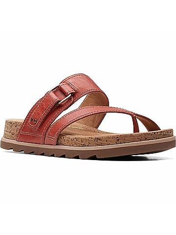 Clarks Women's Yacht Beach Sandal in Grenadine Leather (view 1)