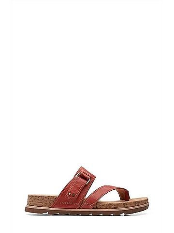Clarks Women's Yacht Beach Sandal in Grenadine Leather (view 2)