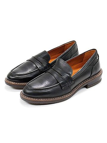 Pikolinos Women's Aldaya W8j Leather Loafers in Black (view 2)
