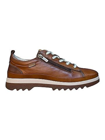 Pikolinos Women's Vigo W3w Leather Sneakers in Brandy (view 1)
