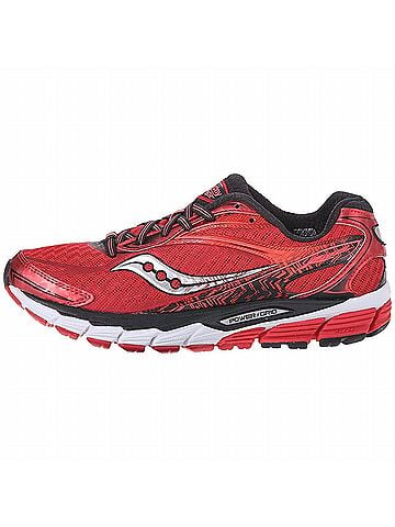 Saucony Women's Ride 8 Shoes in Red (view 2)