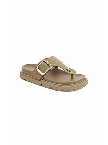 Mia Women's Geri Sandal in Khaki (view 2)