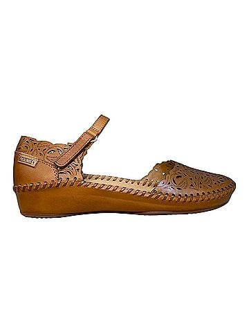 Pikolinos Women's Puerto Vallarta Mary Janes Shoe in Brandy (view 1)
