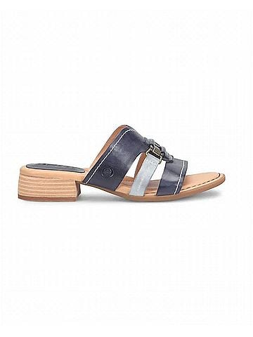 Born Women's Marianna Sandals in Navy (view 1)