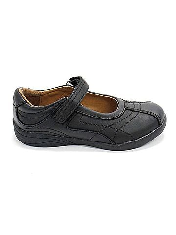 Stride Rite Toddler's Claire Mary-Jane Flats in Black (view 1)