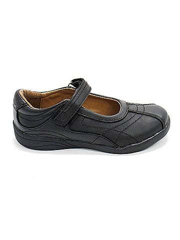 Stride Rite Toddler's Claire Extra Wide Mary-Jane Flats 11 Mo in Black (view 1)