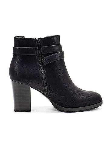 Style&Co Women's Laleen Ankle Boot in Black (view 1)