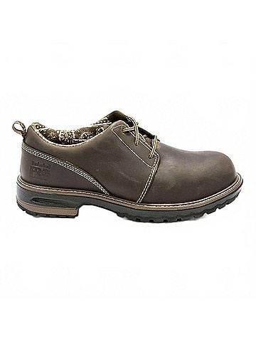 Timberland Women's Hightower Oxford Composite Toe Industrial Boot in Kaffe (view 1)
