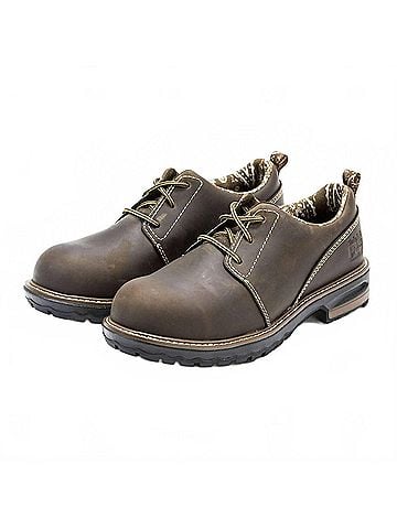 Timberland Women's Hightower Oxford Composite Toe Industrial Boot in Kaffe (view 2)