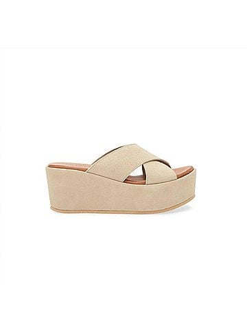 Cordani Women's Bella Platform Wedge Slide Sandal in Arena (view 1)
