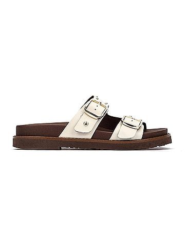 Pikolinos Women's Aitana Leather Sandal in Nata (view 1)
