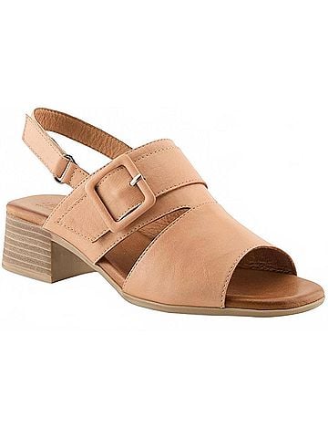 Spring Step Women's Acoliana Leather Sandal in Peach (view 1)