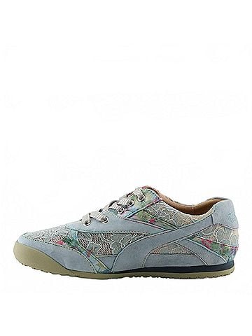 Spring Step Women's Wavehello Sneaker in Light Blue (view 2)
