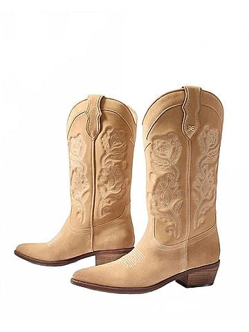 Sam Edelman Women's Rue Western Boots in Cypress Tan (view 2)
