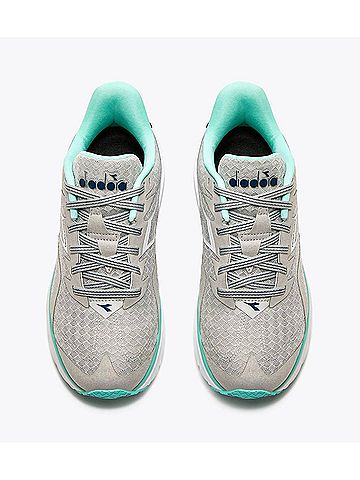 Diadora Women'S Equipe Nucleo Sneakers in Silver White Aruba Blue (view 2)