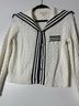 Marled Solid Ivory Blue Long Sleeve Button-Down Shirt Size XS - photo 6