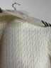 Marled Solid Ivory Blue Long Sleeve Button-Down Shirt Size XS - photo 9