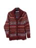 Woolrich Fair Isle Red Blue Cardigan Size XS - photo 1