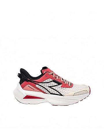 Diadora Women's Frequenza Sneakers in Whisper White Cayenne (view 1)