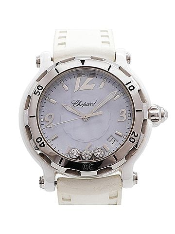 Chopard Chopard Happy Sport 3P Diamond 8507 Blue Dial Watch (Men's &amp; Women's) (view 1)