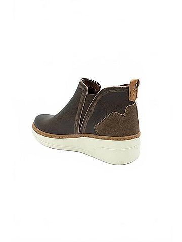 Blowfish Women's Charming Wedge Sneaker Boots in Dark Brown (view 2)