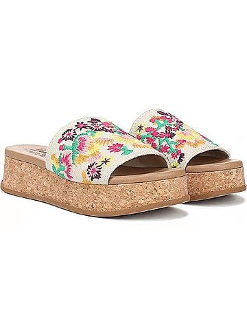 Blowfish Women's Marshlo Wedge Sandals in Beige (view 2)