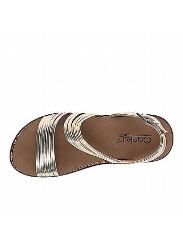 Corkys Women's About Last Night Wedge in Gold (view 2)