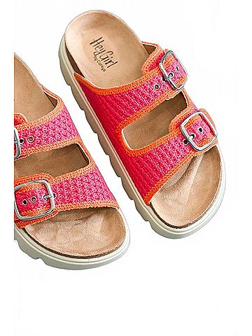 Corkys Women's Rumor Has It Sandal in Soft Pink/ Orange (view 2)