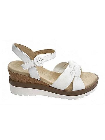 VANELi Women's Clew Nappa Sandal in Shell White (view 1)
