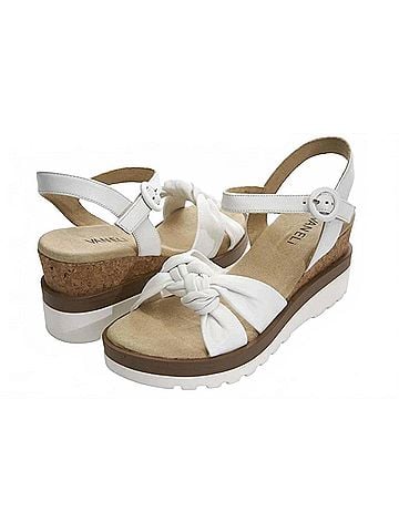 VANELi Women's Clew Nappa Sandal in Shell White (view 2)