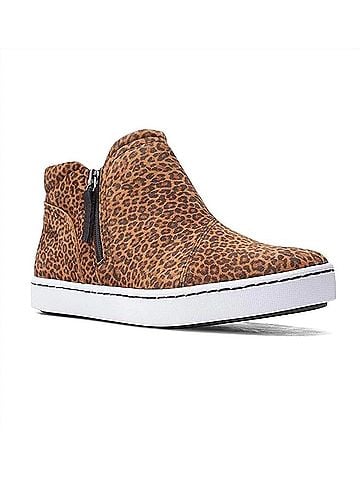 Clarks Women's Pawley Adwin Sneaker in Cheetah Print (view 2)