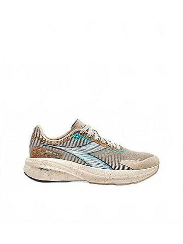 Diadora Women's Mythos Blushield Volo 5 2030 Sneaker in Beige/ Whisper White (view 1)