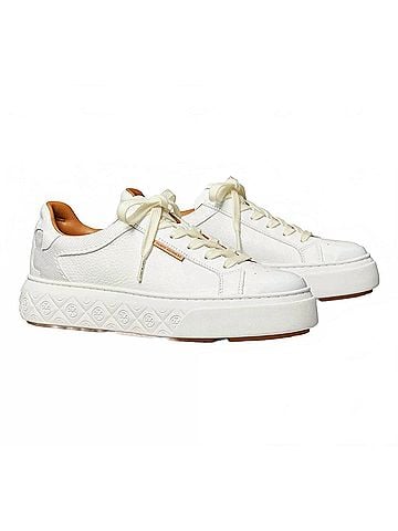 Tory Burch Women's Ladybug Sneakers in White (view 2)
