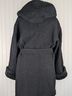 John Caruana 75% Wool 25% Nylon 100% Acetate Black Coat Size 14 - photo 6