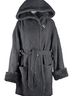 John Caruana 75% Wool 25% Nylon 100% Acetate Black Coat Size 14 - photo 1