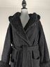 John Caruana 75% Wool 25% Nylon 100% Acetate Black Coat Size 14 - photo 7